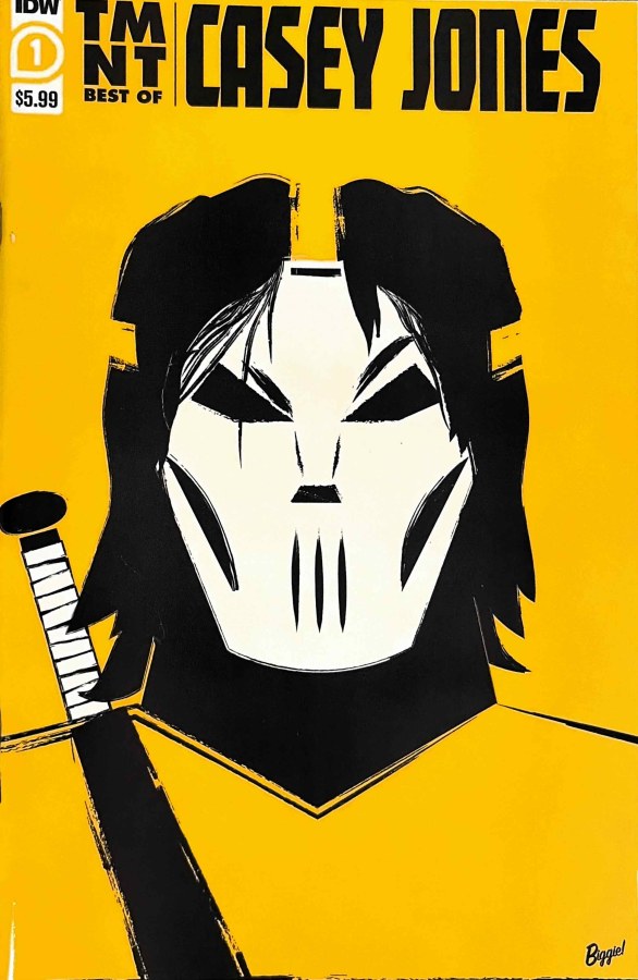 TMNT: Best of Casey Jones #1 (2021) IDW Publishing cover