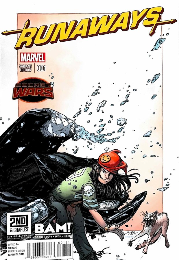 Runaways #1 (2015) Marvel First Printing cover