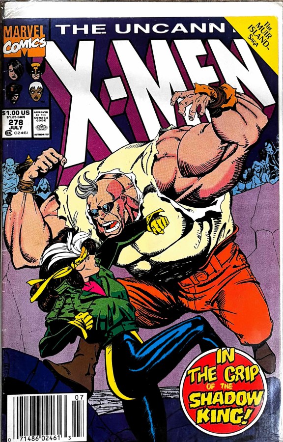 The Uncanny X-Men #278 (1991) Marvel Comics First Print cover