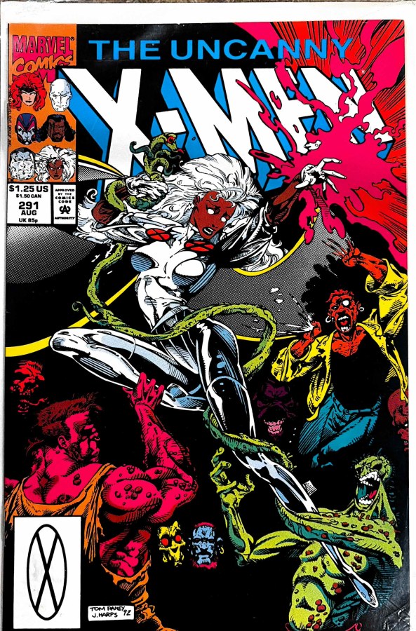 The Uncanny X-Men #291 (1992) Marvel Comics First Printing cover
