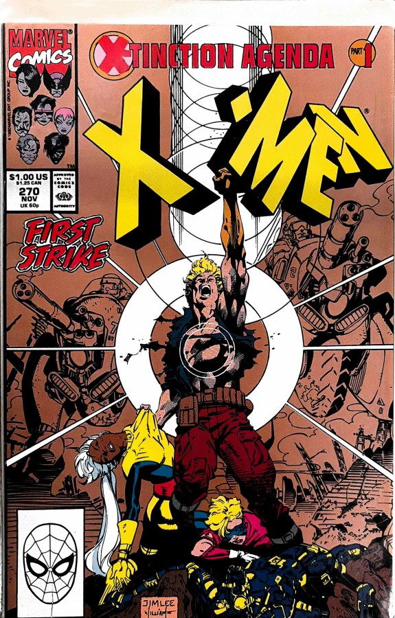 Uncanny X-Men #270 (1990) Marvel Comics First Print cover