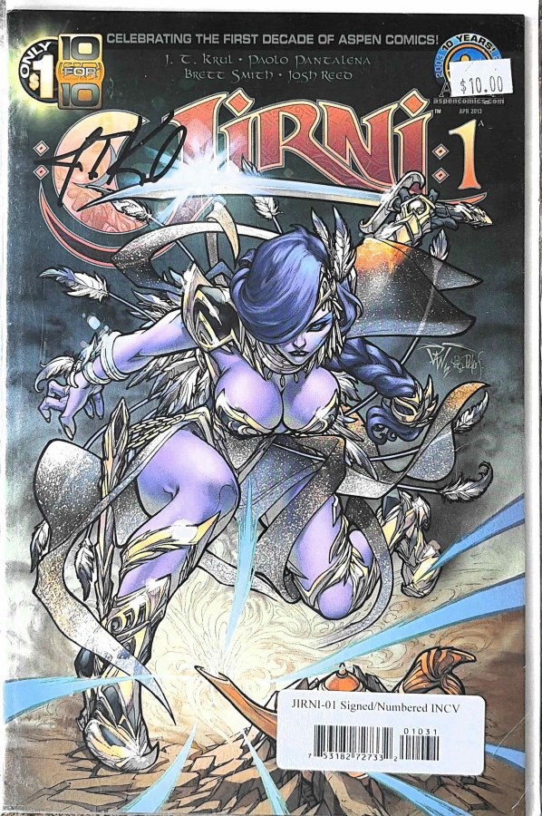 Jirni #1 (2013) Aspen Comics First Printing cover