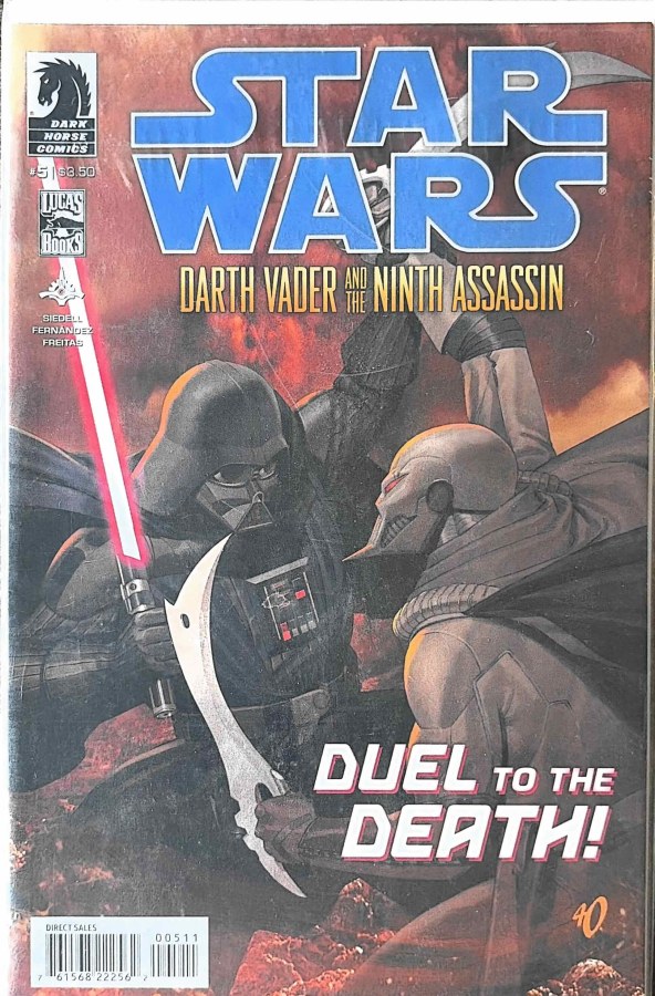 Star Wars: Darth Vader and the Ninth Assassin #5 (2013) Dark Horse Comics cover