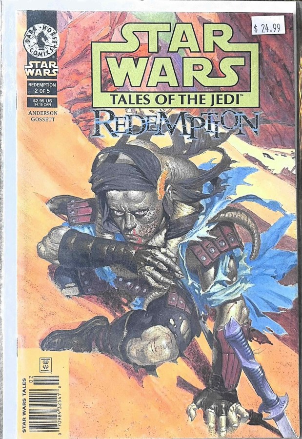 Star Wars: Tales of the Jedi - Redemption #2 (1998) Dark Horse Comics cover