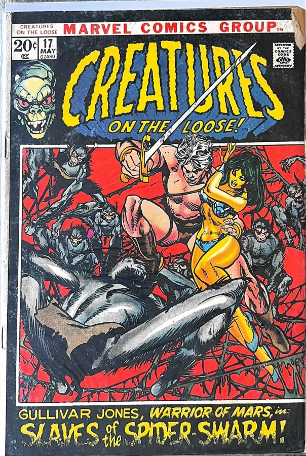 Creatures on the Loose #17 (1972) Marvel Comics Group cover