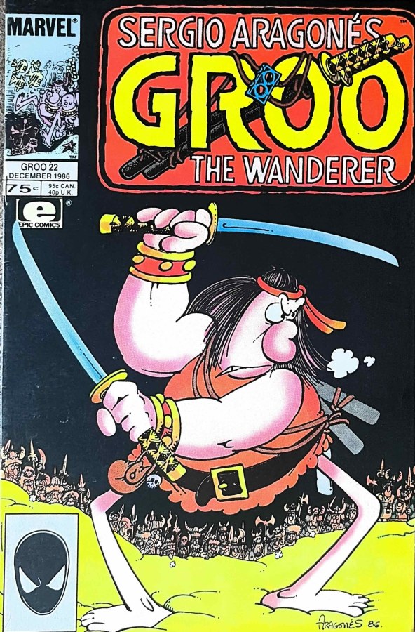 Sergio Aragonés Groo the Wanderer #22 (1986) Epic Comics (Marvel Comics) cover