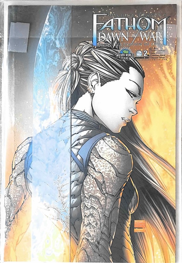 Michael Turner's Fathom: Dawn of War #2 (2004) Aspen Comics cover