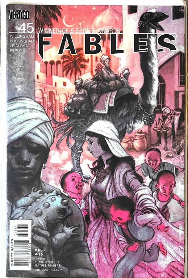 Fables #45 Vertigo cover