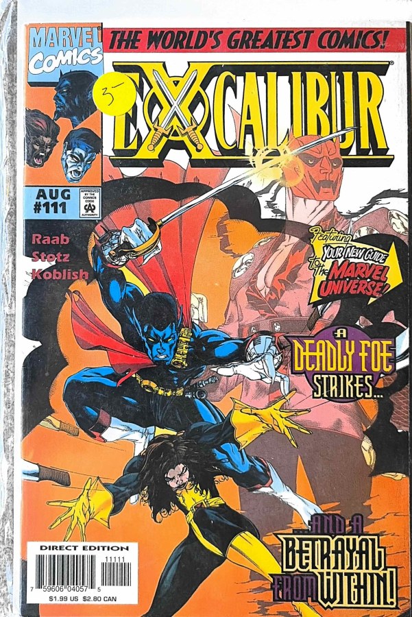 Excalibur #111 (1997) Marvel Comics cover