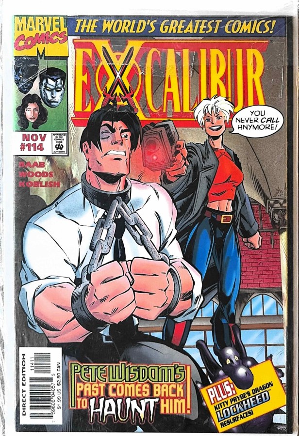 Excalibur #114 (1997) Marvel Comics First Printing cover