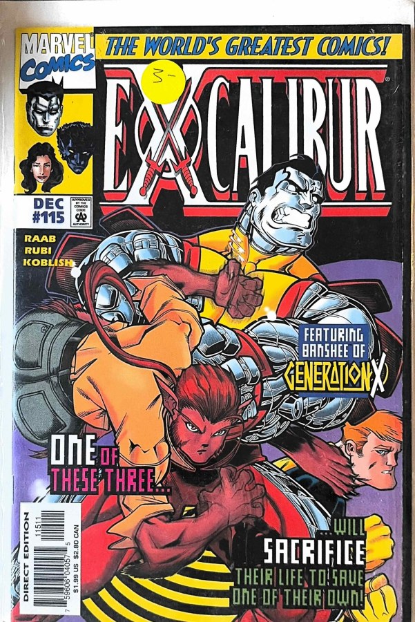 Excalibur #115 (1997) Marvel Comics cover