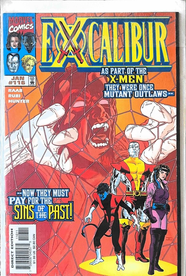 Excalibur #116 (1998) Marvel Comics First Printing cover