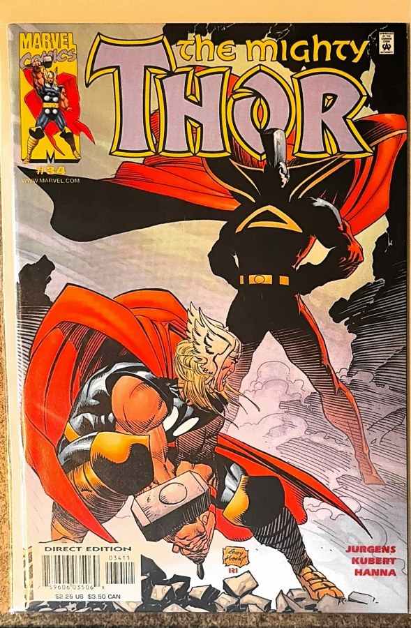 The Mighty Thor #34 (2001) Marvel Comics cover