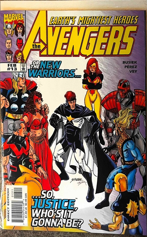 The Avengers #13 (1999) Marvel Comics First Printing cover