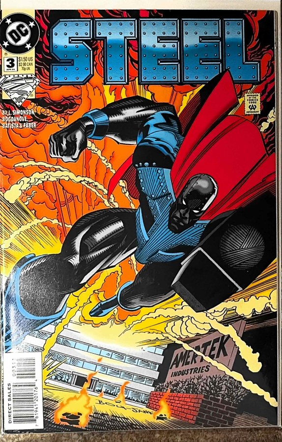Steel #3 (1994) DC Comics cover
