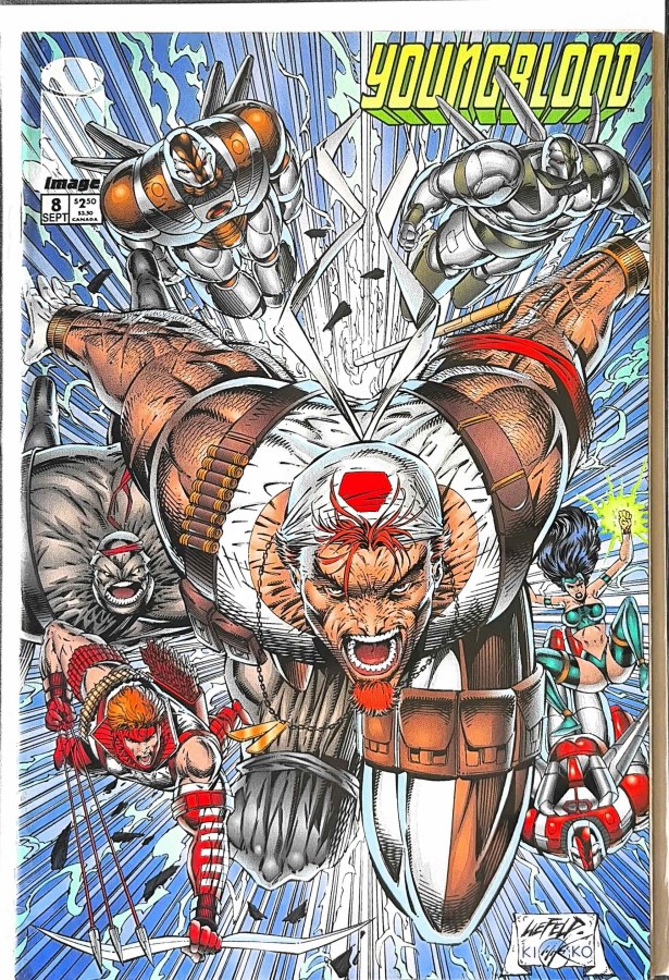 Youngblood #8 (1994) Image cover
