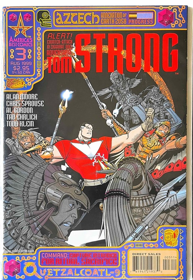 Tom Strong #3 (1999) America's Best Comics cover