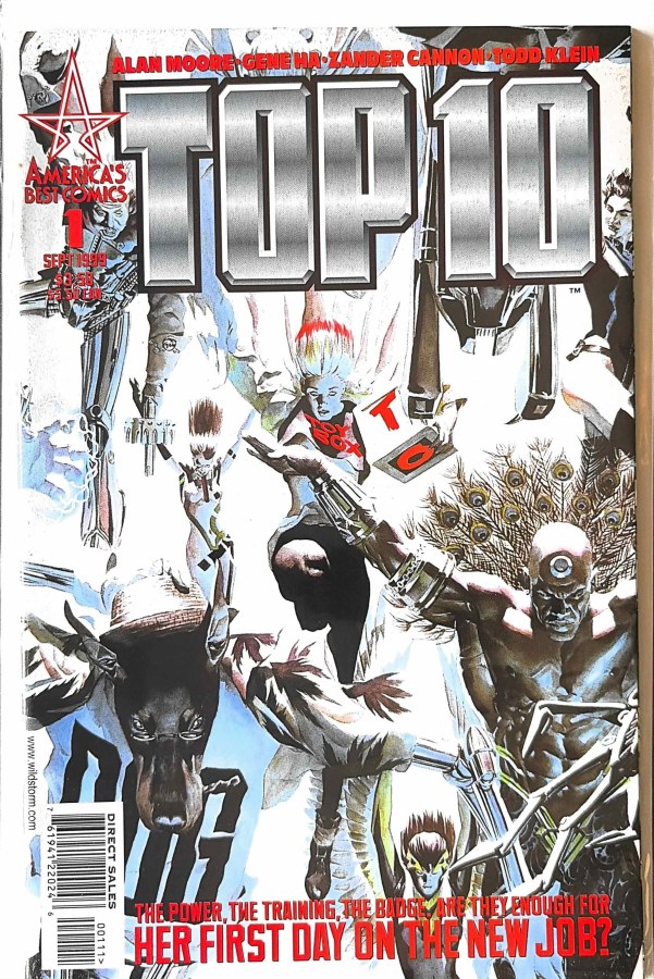 Top 10 #1 America's Best Comics cover