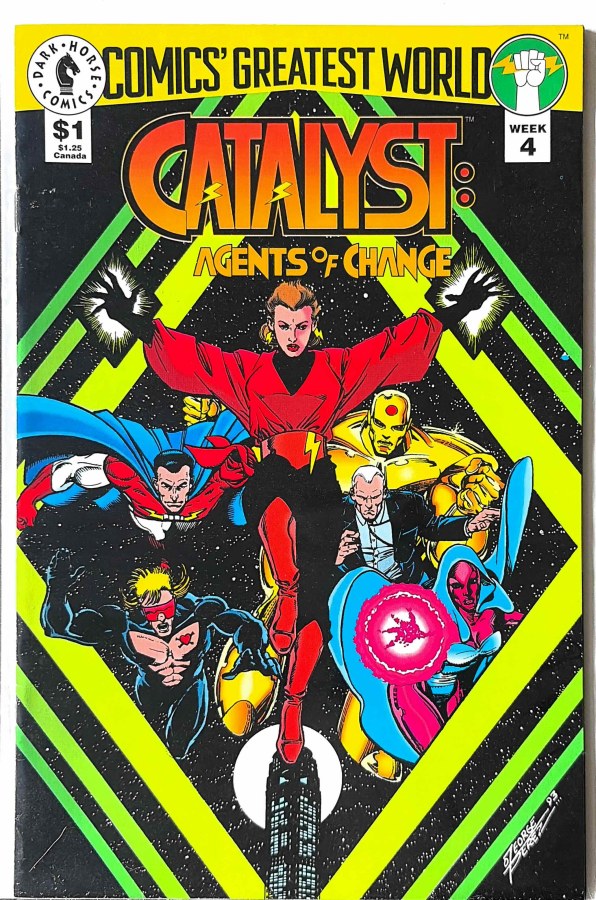 Comics' Greatest World: Catalyst Agents of Change #Week 4 (1993) Dark Horse cover