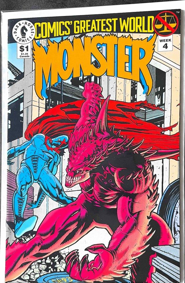 Comics' Greatest World: Monster #Week 4 Dark Horse cover