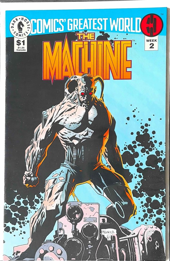 Comics' Greatest World: The Machine #Week 2 (1993) Dark Horse cover
