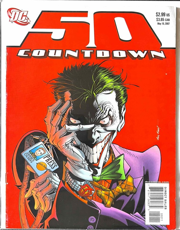 Countdown #50 (2007) DC cover