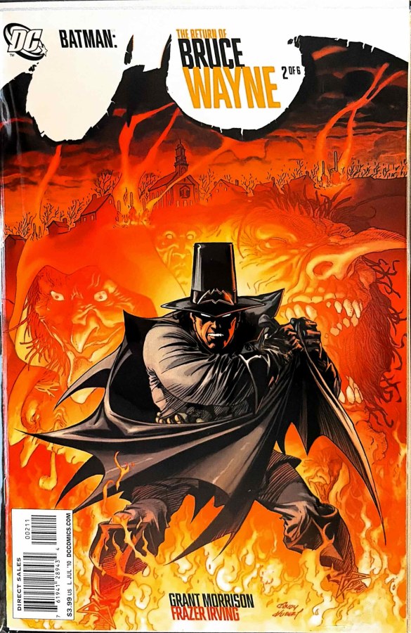 Batman: The Return of Bruce Wayne #2 (2010) DC cover