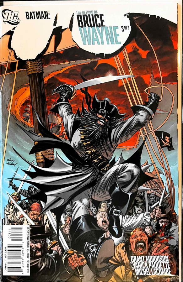 Batman: The Return of Bruce Wayne #3 (2010) DC First Printing cover