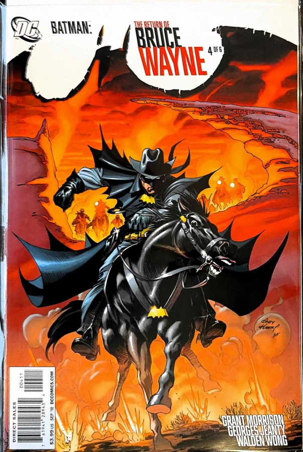 Batman: The Return of Bruce Wayne #4 (2010) DC cover
