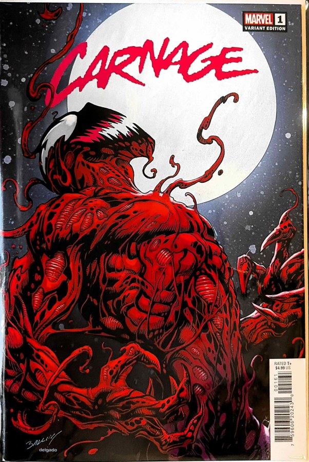 Carnage #1 Marvel Mark Bagley variant cover