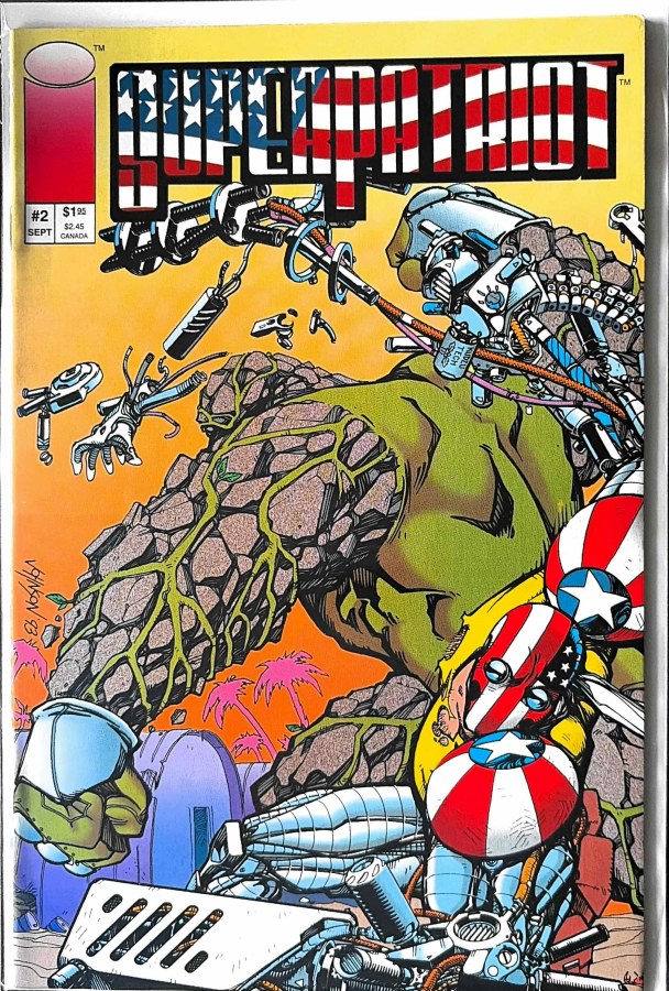 SuperPatriot #2 (1993) Image cover