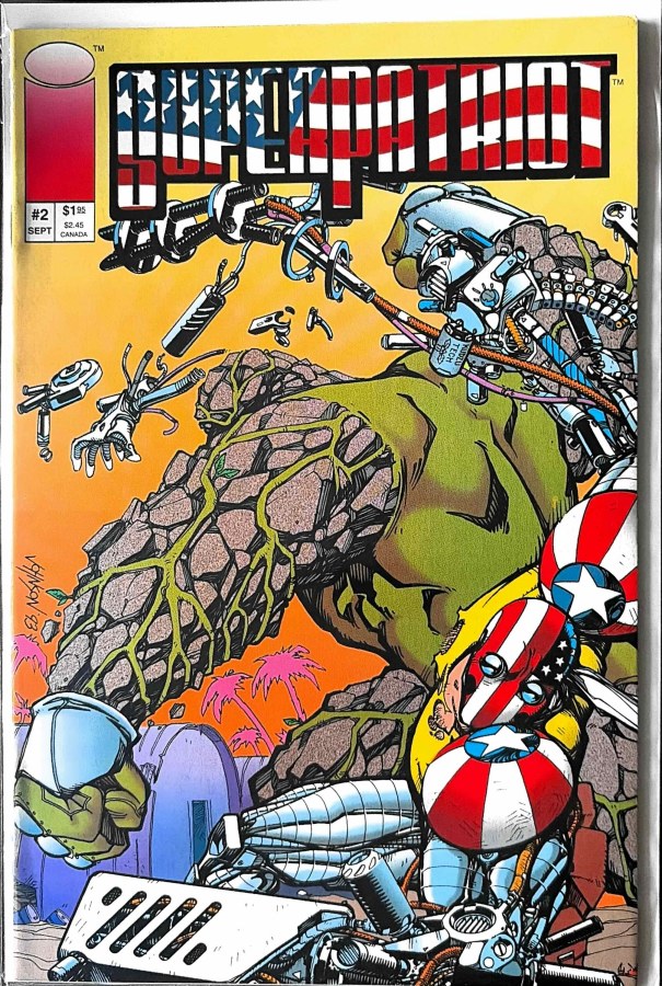 SuperPatriot #2 (1993) Image Comics cover