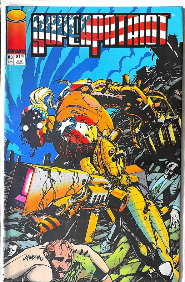 SuperPatriot #3 (1993) Image cover