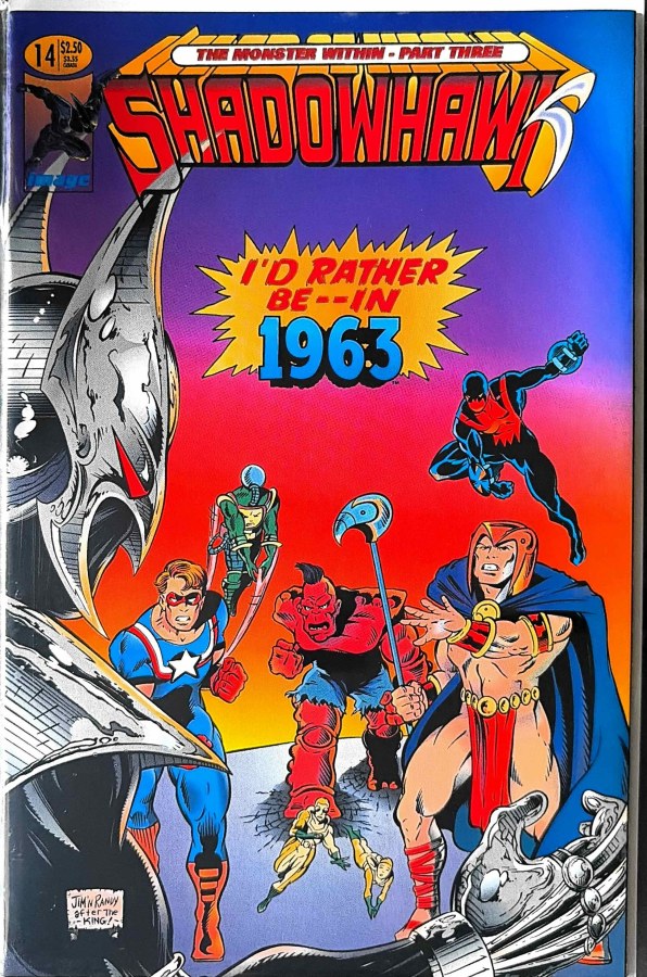 Shadowhawk #14 (1994) Image cover