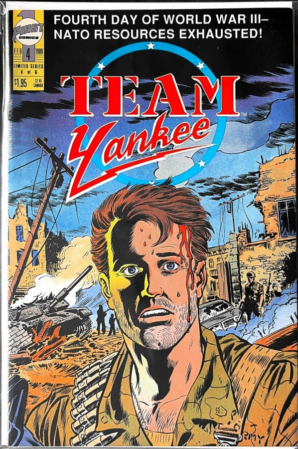 Team Yankee #4 (1989) First Comics cover