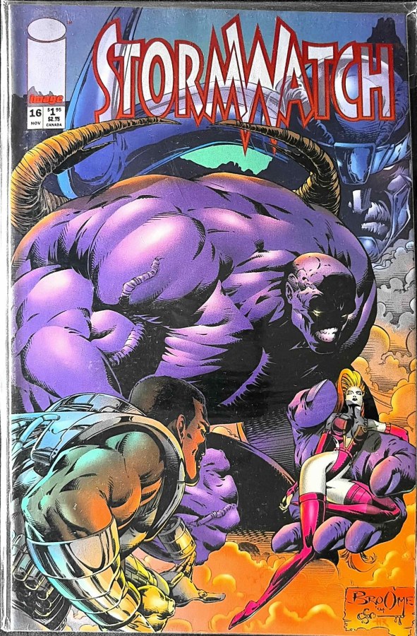 Stormwatch #16 (1994) Image cover