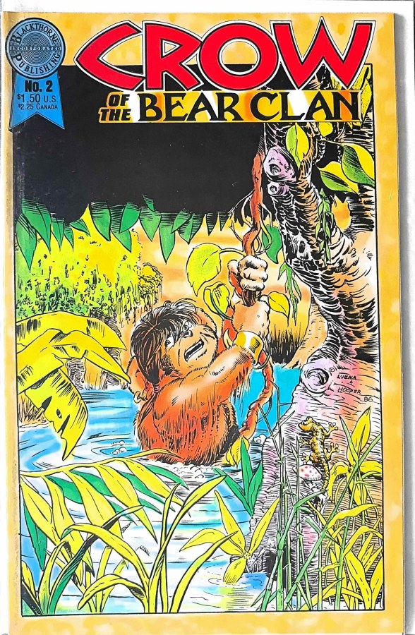 Crow of the Bear Clan #2 (1986) Blackthorne cover