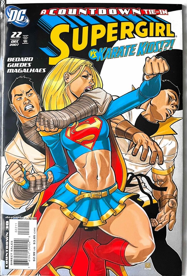Supergirl #22 (2007) DC First Printing cover