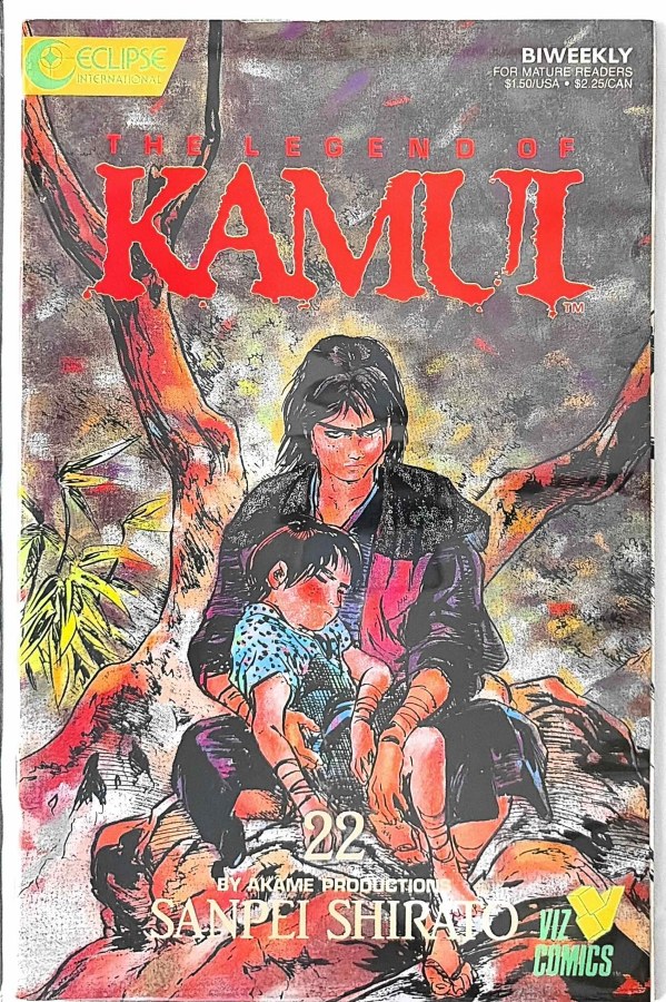 The Legend of Kamui #22 Eclipse International / Viz Comics cover