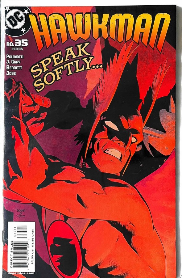 Hawkman #35 (2005) DC First Printing cover