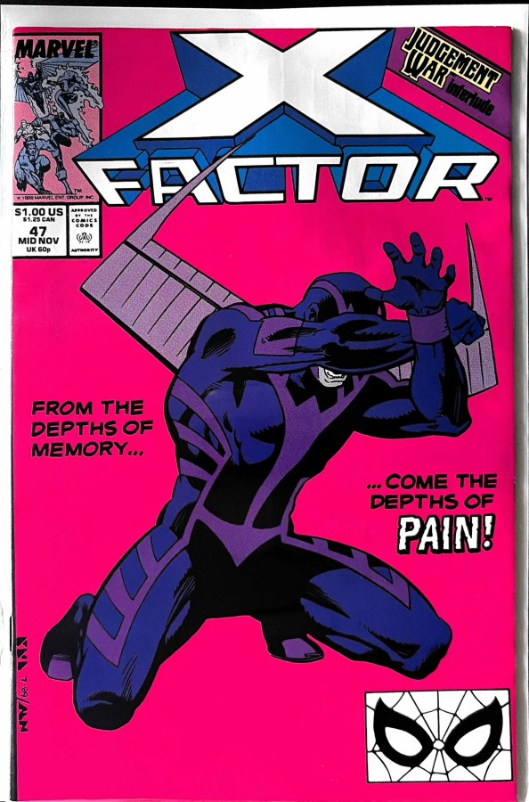 X-Factor #47 (1989) Marvel cover