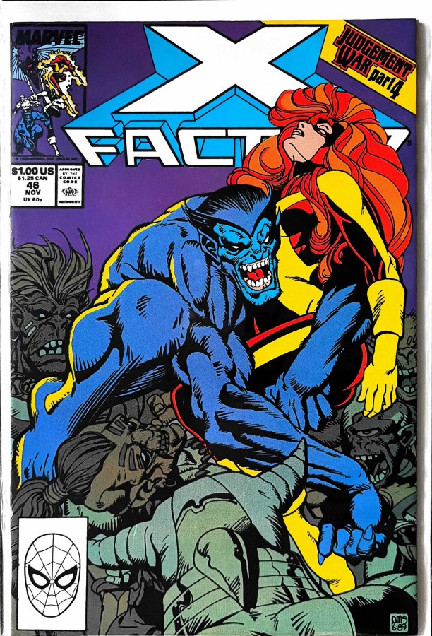 X-Factor #46 (1989) Marvel cover