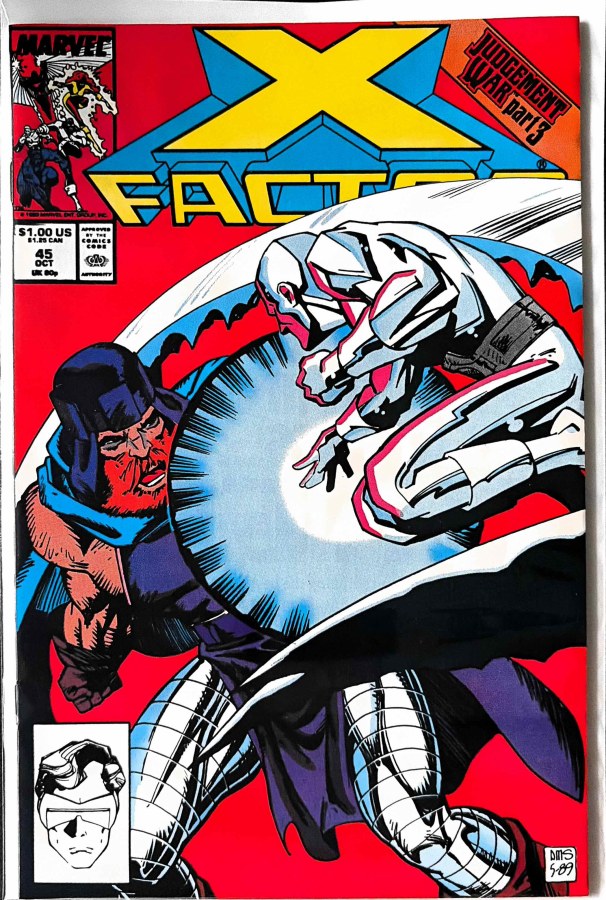 X-Factor #45 (1989) Marvel cover