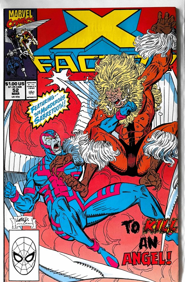 X-Factor #52 (1990) Marvel cover