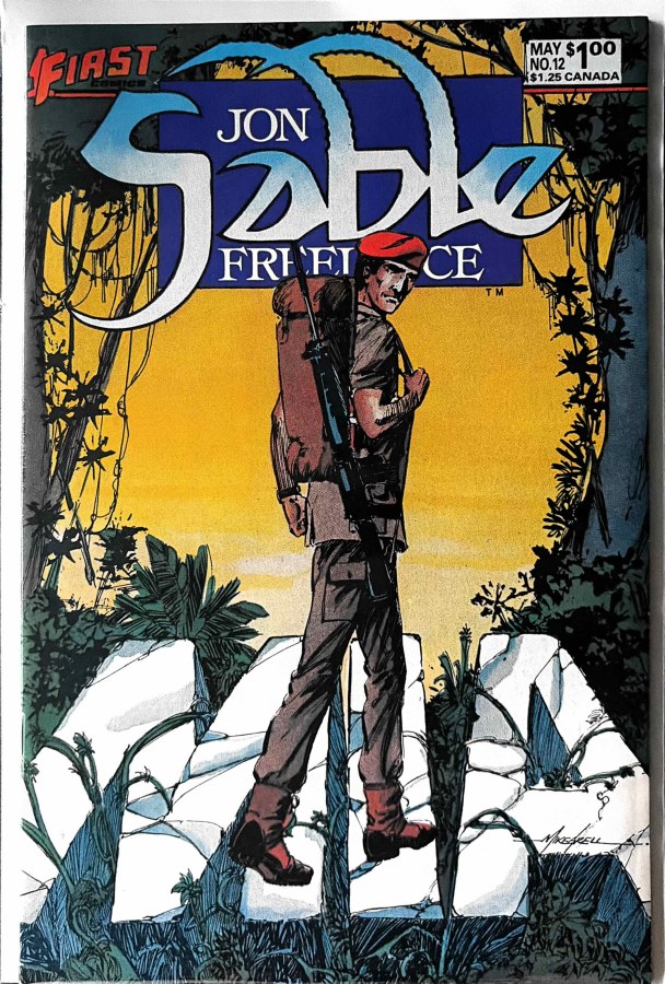 Jon Sable Freelance #12 (1984) First Comics cover