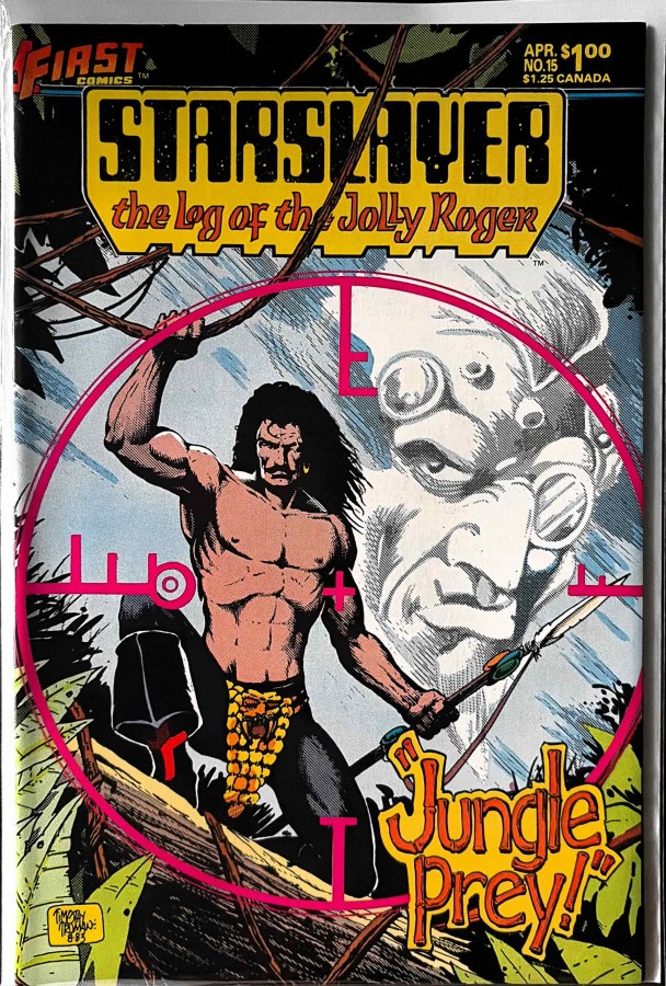 Starslayer #15 (1984) First Comics cover