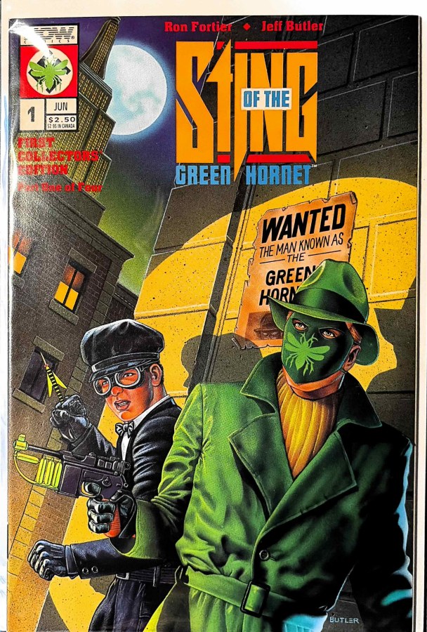 Sting of the Green Hornet #1 (1992) NOW Comics cover