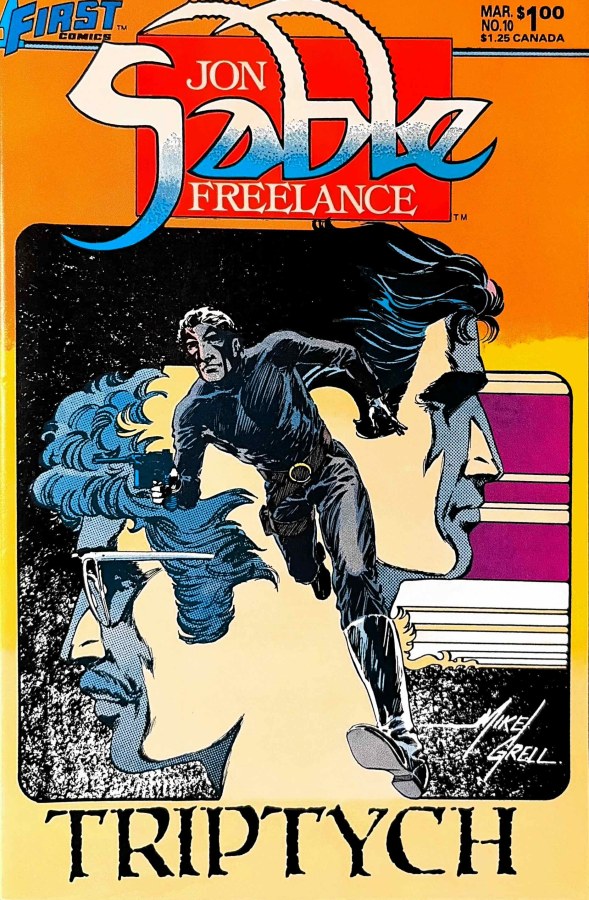 Jon Sable Freelance #10 (1984) First Comics cover