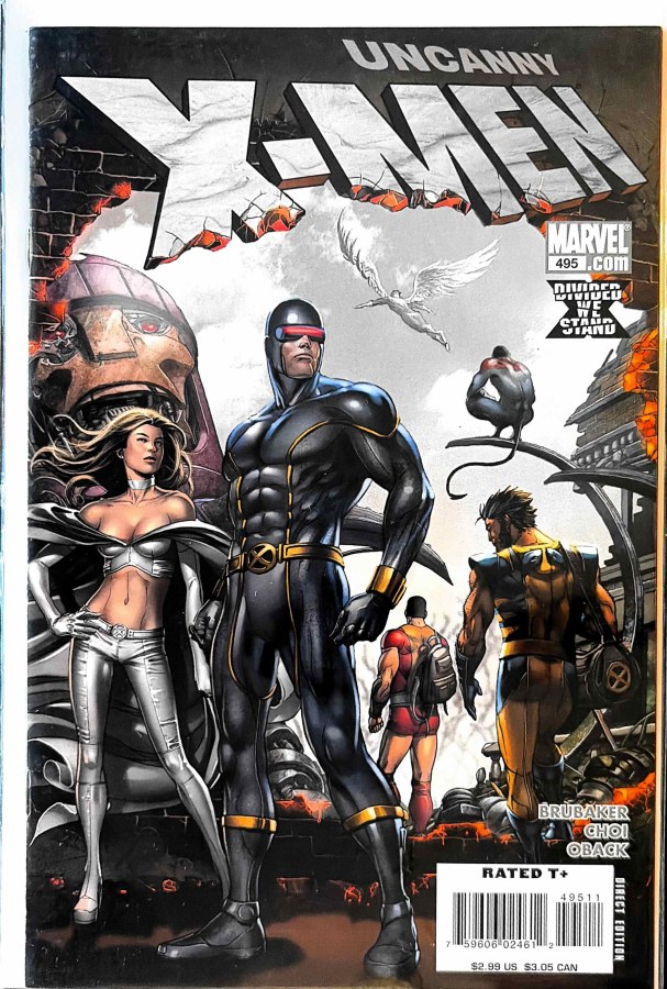 Uncanny X-Men #495 (2008) Marvel cover
