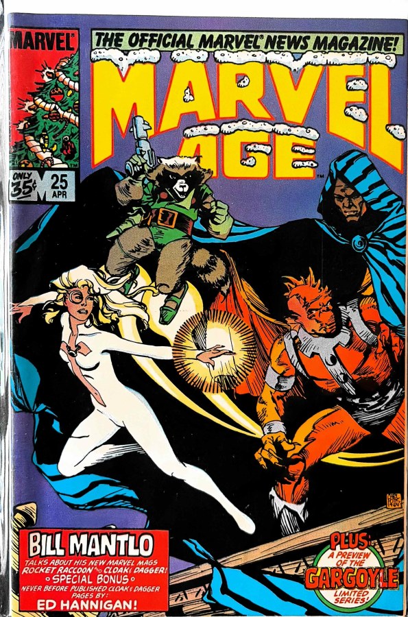 Marvel Age #25 (1985) cover